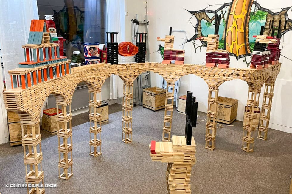 Les ateliers Kapla au Centre Kapla de Lyon