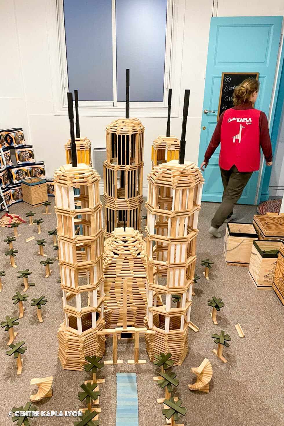 Une magnifique réalisation en Kapla