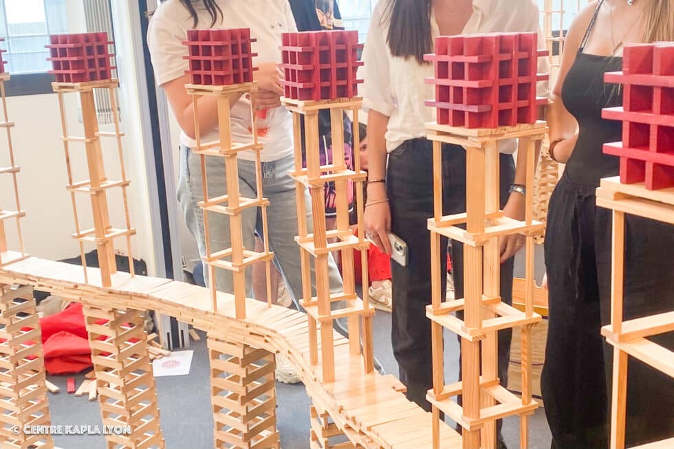 Team-bulding Kapla par le Centre Kapla Lyon