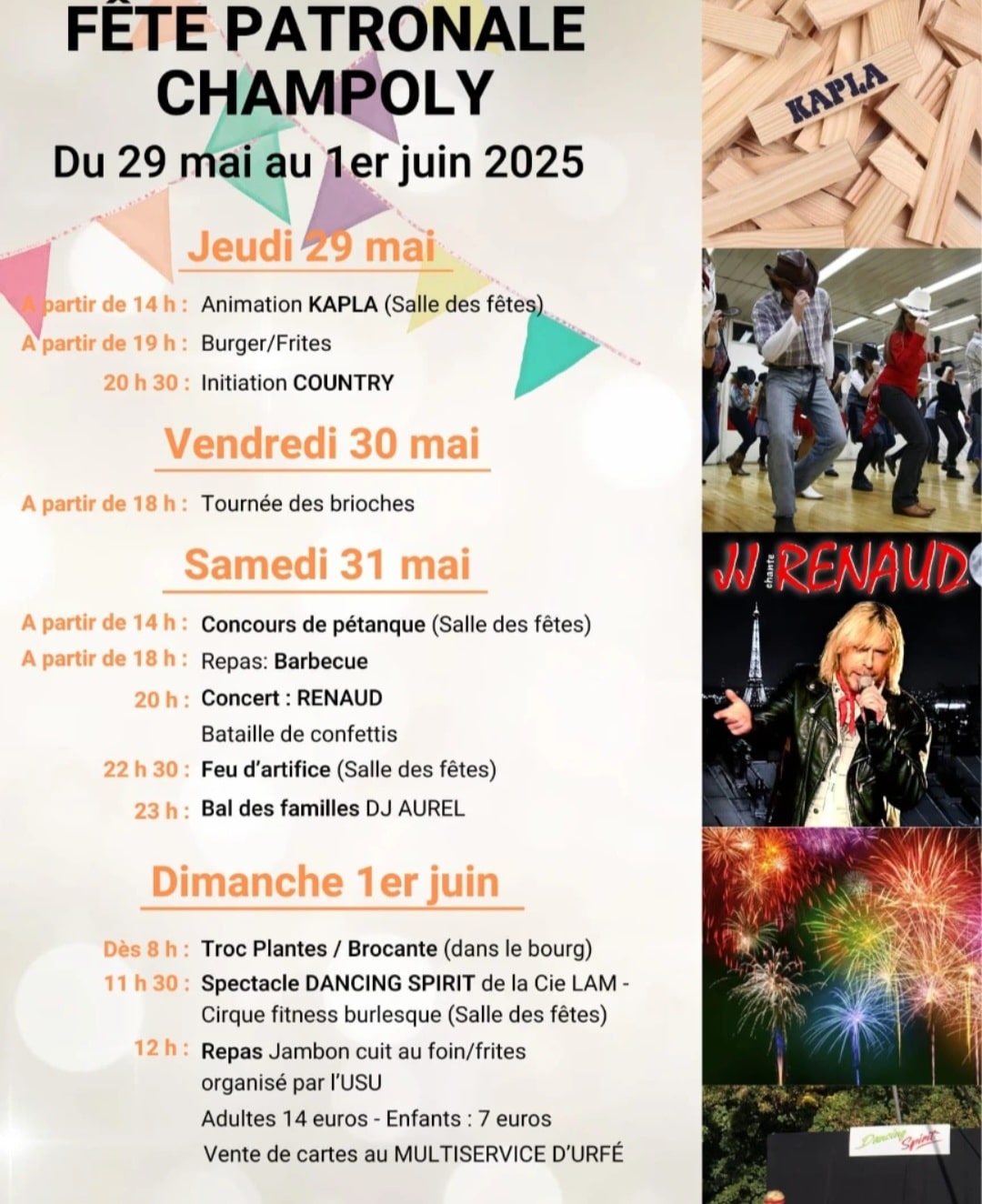 Fête patronale de Champoly 2025