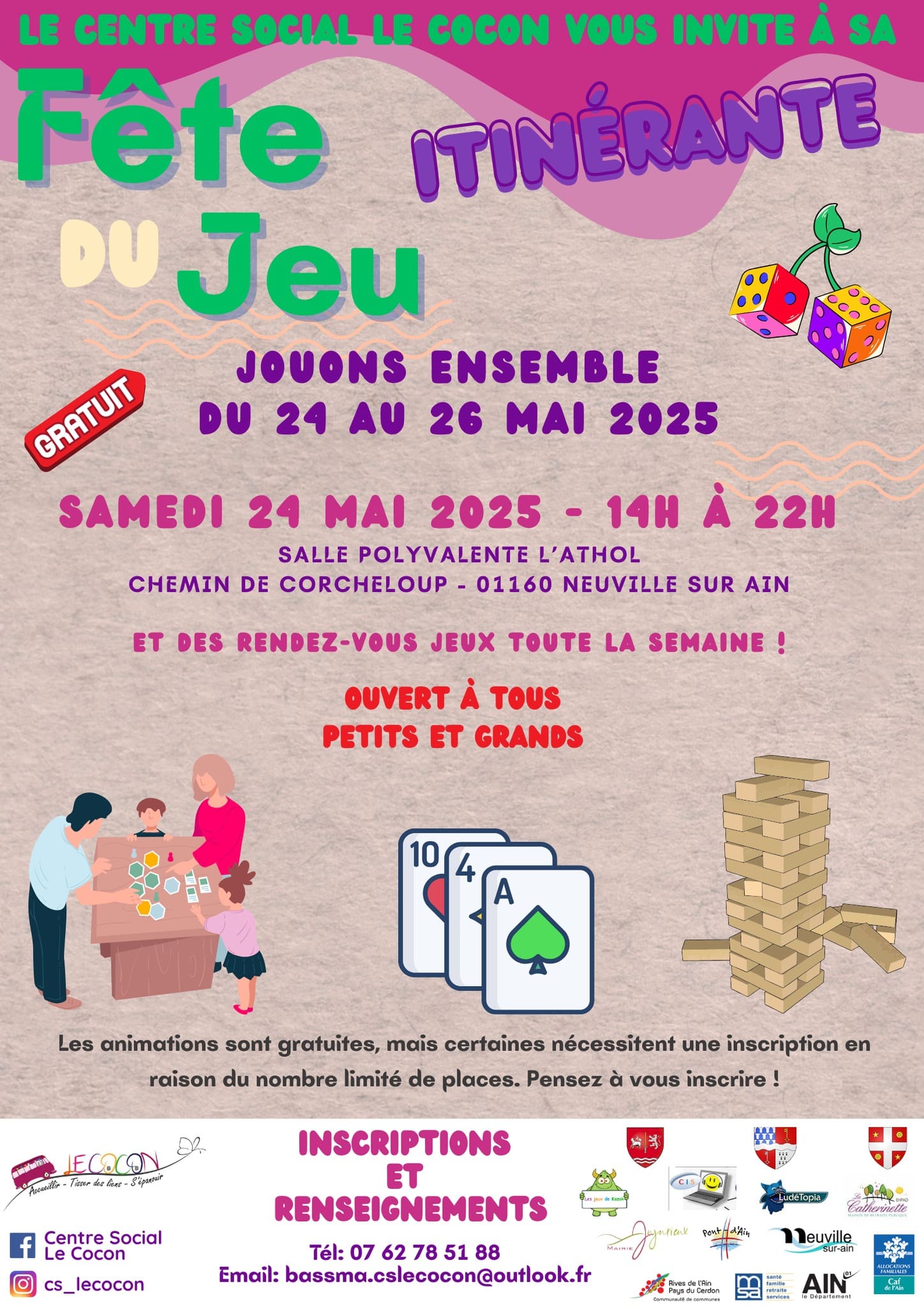fete jeu cocon 2025