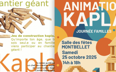 Animations Chantiers géants octobre 2025